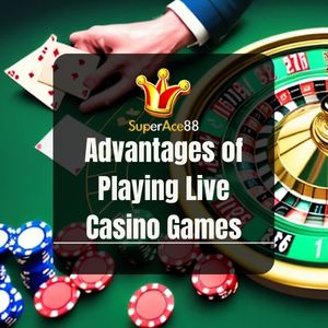 Superace88 - Advantages of Playing Live Casino Games - Logo - Superace88a