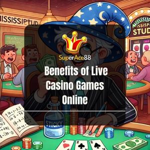 Superace88 - Benefits of Live Casino Games Online - logo - superace88a